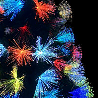 Kunstkerstboom met decoratieve touwlichten Groen 64 cm PVC 9