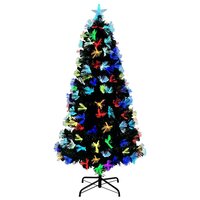 Kunstkerstboom met decoratieve touwlichten Groen 120 cm PVC 4