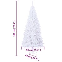 Kunstkerstboom met standaard 180 cm 620 takken 7