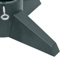 Kerstboomstandaard 55,5x55,5x15 cm groen 6