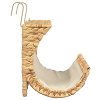 Kattenbed met kussen 37x20x20 cm waterhyacint  4