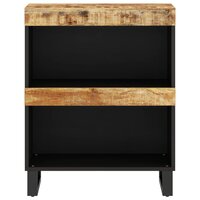 Bijzetkast 60x33x75 cm massief mangohout 3