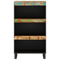 Bijzetkast 60x33x107 cm massief gerecycled hout 3