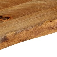 Tafelblad met natuurlijke rand 40x30x2,5 cm massief mangohout 7