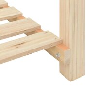 Tuin Bloempot Beige 71 x 37 x 76.5 cm Massief vurenhout 9