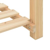 Tuin Bloempot Beige 115 x 59 x 76.5 cm Massief vurenhout 9