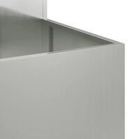 Tuin Bloempot Zilver 80 x 80 x 60 cm Gegalvaniseerd staal 9