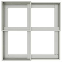 Tuin Bloempot Zilver 100 x 100 x 60 cm Gegalvaniseerd staal 8