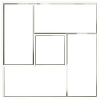 Tuin Bloempot Wit 100 x 100 x 50 cm Staal 8