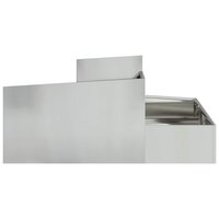 Tuin Bloempot Zilver 100 x 100 x 50 cm Gegalvaniseerd staal 6