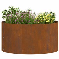 Tuin Bloempot Bruin 40 x 40 x 20 cm Cortenstaal 3