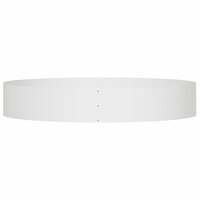 Tuin Bloempot Wit 120 x 120 x 20 cm Staal 5