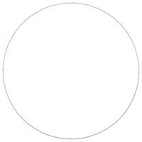 Tuin Bloempot Wit 120 x 120 x 20 cm Staal 6