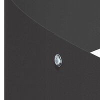 Tuin Bloempot Zwart 90 x 90 x 20 cm Staal 9