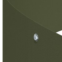 Tuin Bloempot Olijfgroen 120 x 120 x 20 cm Staal 9