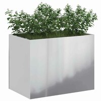 Tuin Bloempot Zilver 50 x 32 x 40 cm Gegalvaniseerd staal 3