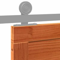 Schuifdeur Wasbruin 100 x 208 cm Massief grenenhout 8