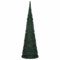 Kunstkerstboom met verlichting pop-up 150 cm groen 3