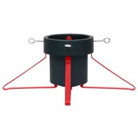 Kerstboomstandaard 46x46x19 cm groen en rood 3