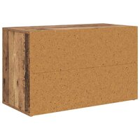 Schoenenrek met plank Oud hout 75 x 35 x 45 cm Bewerkt hout 7