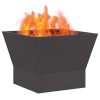 Vuurkorf Zwart 40 x 40 x 35 cm Staal 3