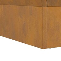 Vuurkorf Zwart 60 x 60 x 35 cm Staal 9