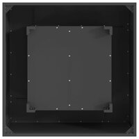 Vuurkorf Zwart 80 x 80 x 40 cm Koudgewalst staal 9