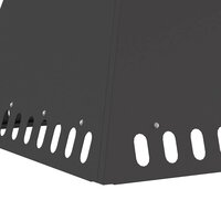 Vuurkorf Zwart 60 x 60 x 50 cm Koudgewalst staal 7