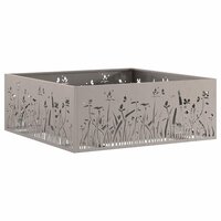 Vuurkorf Bruin 80 x 80 x 30 cm Cortenstaal 5