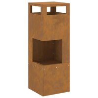 Vuurkorf Bruin 35 x 35 x 100 cm Cortenstaal 2