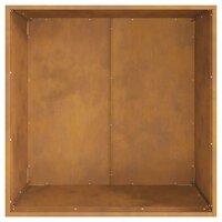 Vuurkorf Bruin 80 x 80 x 43 cm Cortenstaal 7