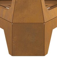 Vuurkorf Bruin 50 x 43 x 52 cm Cortenstaal 7