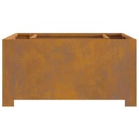 Vuurkorf Bruin 80 x 80 x 40 cm Cortenstaal 6