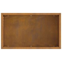 Vuurkorf Bruin 50 x 30 x 40 cm Cortenstaal 9