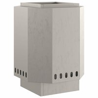 Vuurkorf Brown 38 x 38 x 51 cm Weathering steel 5