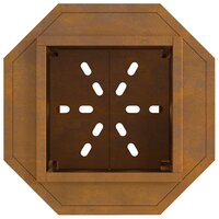 Vuurkorf Brown 38 x 38 x 51 cm Weathering steel 7