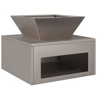 Vuurkorf Roestig 50 x 50 x 40 cm Cortenstaal 5