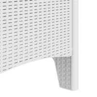 Tuinstoel 2 pcs Wit 53 x 49 x 85 cm PP 8