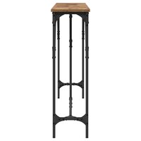 Wandtafel Oud Hout 140 x 23 x 75 cm Gelaagd hout en metaal 6