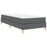Boxspring bed Donkergrijs en Bruin 80 x 200 cm 8