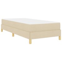 Boxspring bed Cr&egrave;me en bruin 80 x 200 cm 8