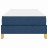 Boxspring bed Blauw en Bruin 80 x 200 cm 6