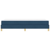 Boxspring bed Blauw en Bruin 80 x 200 cm 7