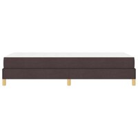 Boxspring bed Bruin 90 x 190 cm Stof en Engineered Hout 7