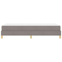 Boxspring bed Taupe en Bruin 90 x 190 cm 7