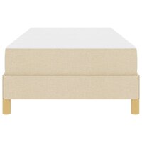Boxspring bed Cr&egrave;me en bruin 90 x 190 cm 6