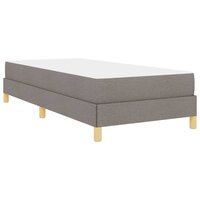 Boxspring bed Taupe en Bruin 90 x 200 cm 8