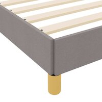 Boxspring bed Taupe en Bruin 90 x 200 cm 9