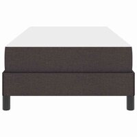 Boxspring bed met matras Donkerbruin 80 x 200 cm Stof 6