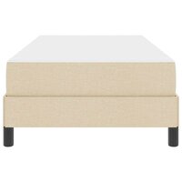 Boxspring bed met matras Cr&egrave;me 80 x 200 cm Stof 6